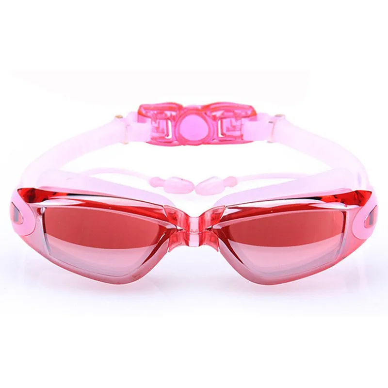 Gafas de baño resistentes al agua para hombre y mujer, gafas de agua de galvanoplastia, UV, antivaho, ajustables - imagen 4