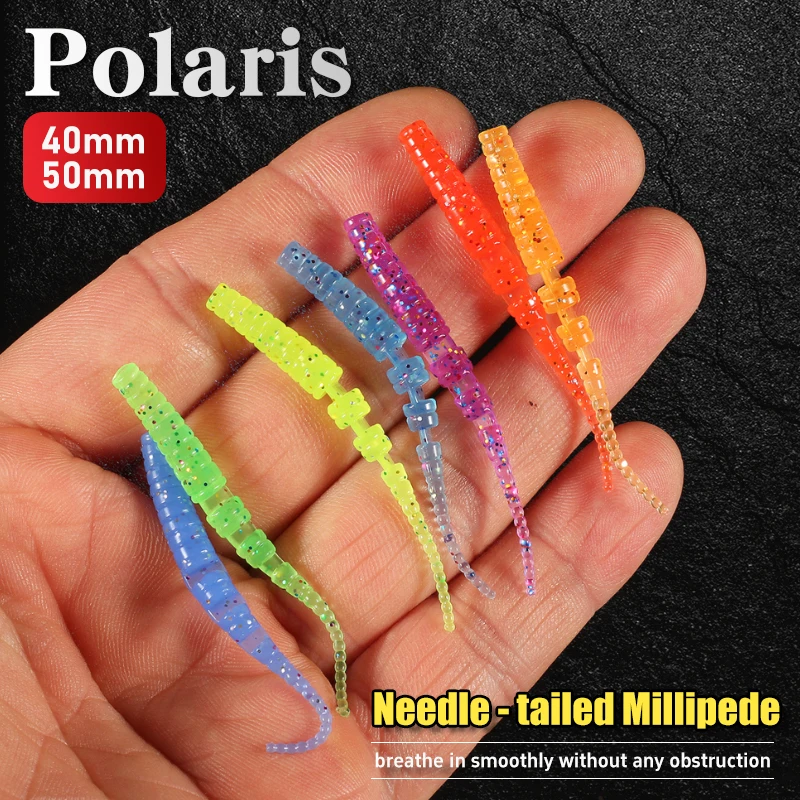 2020 supercontinente 4cm 5cm Señuelos de Pesca cebo Artificial suave predador aparejos Polaris hundimiento señuelo Pesca aparejos de Pesca baratos - imagen 2
