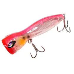 Noeby 3 uds nuevo 14cm 74,5g Topwater Popper señuelo de pesca flotante de mar Amberjack Kingfish atún GT cebo