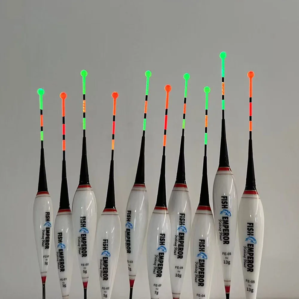 2 unids/lote flotador electrónico de pesca inteligente nocturno Led luminoso inteligente flotador de pescado boya gancho para morder decoloración cuenta de luz superior - imagen 2