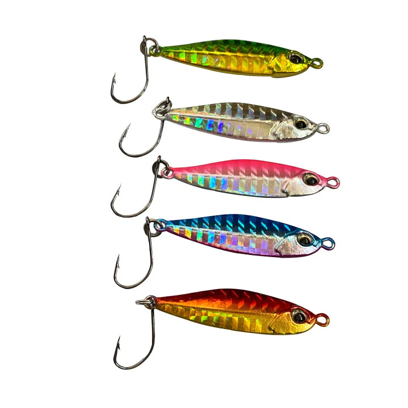 Señuelo de pesca de piezas, cebo duro Artificial, 3,5g, 5,4g, 7,5g, 10,8g