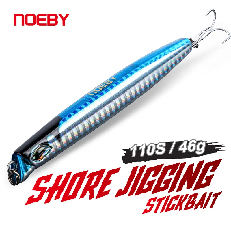 Stickbait Noeby hundimiento para Jigging lento en agua salada