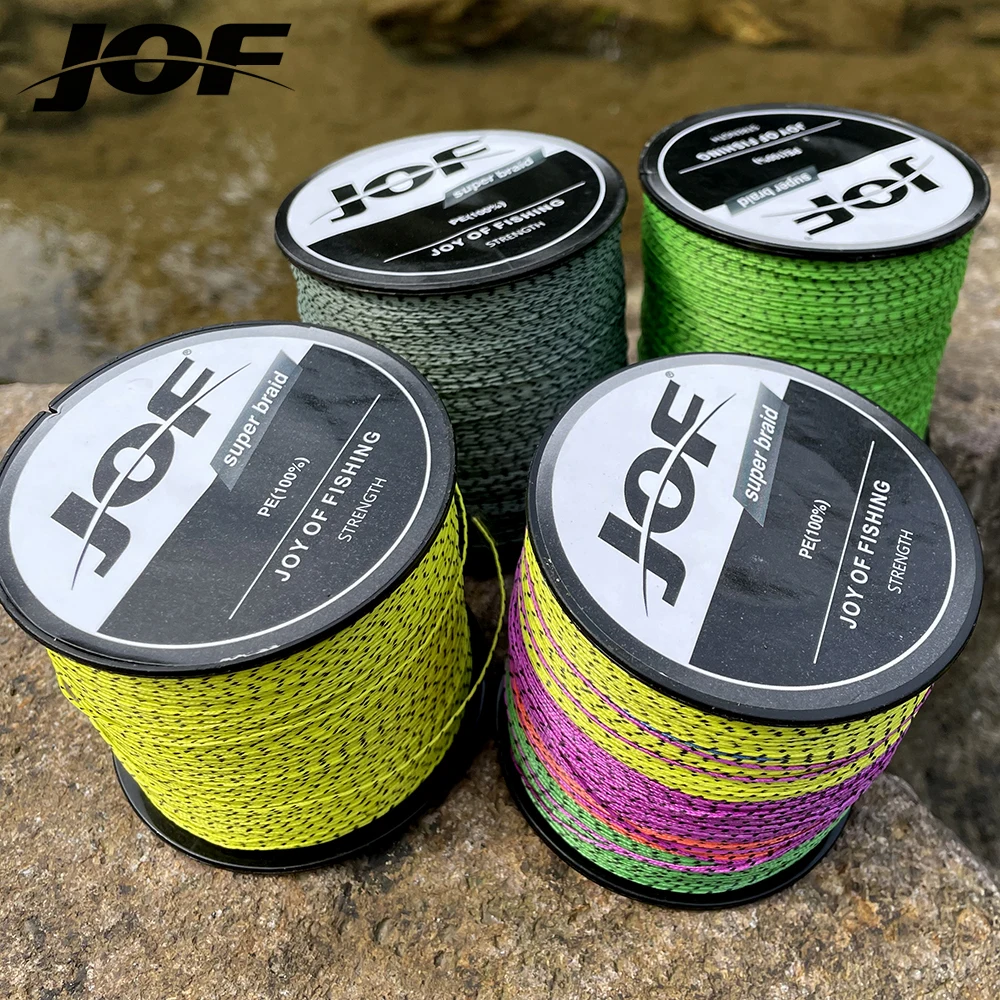 Señuelo trenzado de línea de pesca fuerte de tiro largo, línea principal súper suave, alambre Invisible, PE, genuino, 8, 18LB-78LB, 1000/100M - imagen 4