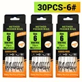 30PCS 6