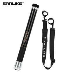 SANLIKE Palo telescopico para red pesca - fibra de vidrio 2,4 a 3,9 m