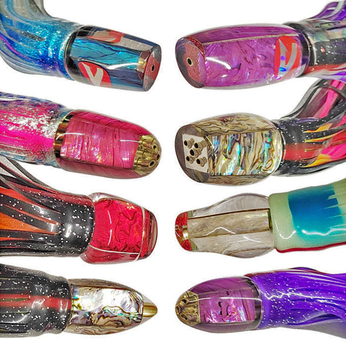 Señuelos de pesca costeros, 32,5 cm, 272g, gran juego, pesca de atún, cebo Wahoo para Mahi Marlin Billfish, barco de aguas profundas, pesca en agua salada - imagen 2