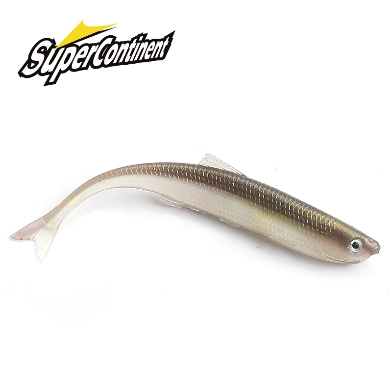 2023 supercontinente leanness ShadTeez 6 cm/8 cm Pike Zander Predator pesca ojos 3d señuelo suave Señuelos de pesca