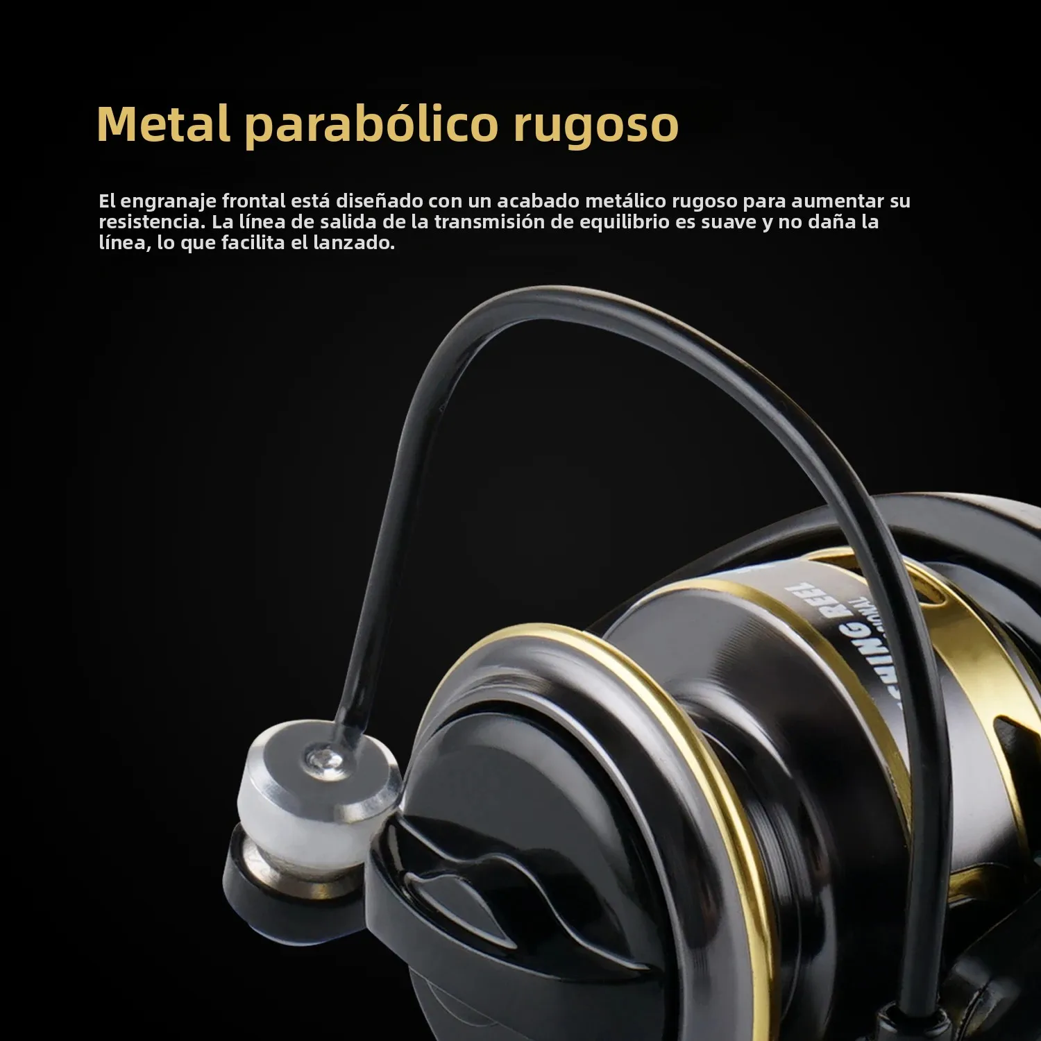 Carrete giratorio ultraligero Huidiao para pesca en hielo - imagen 3