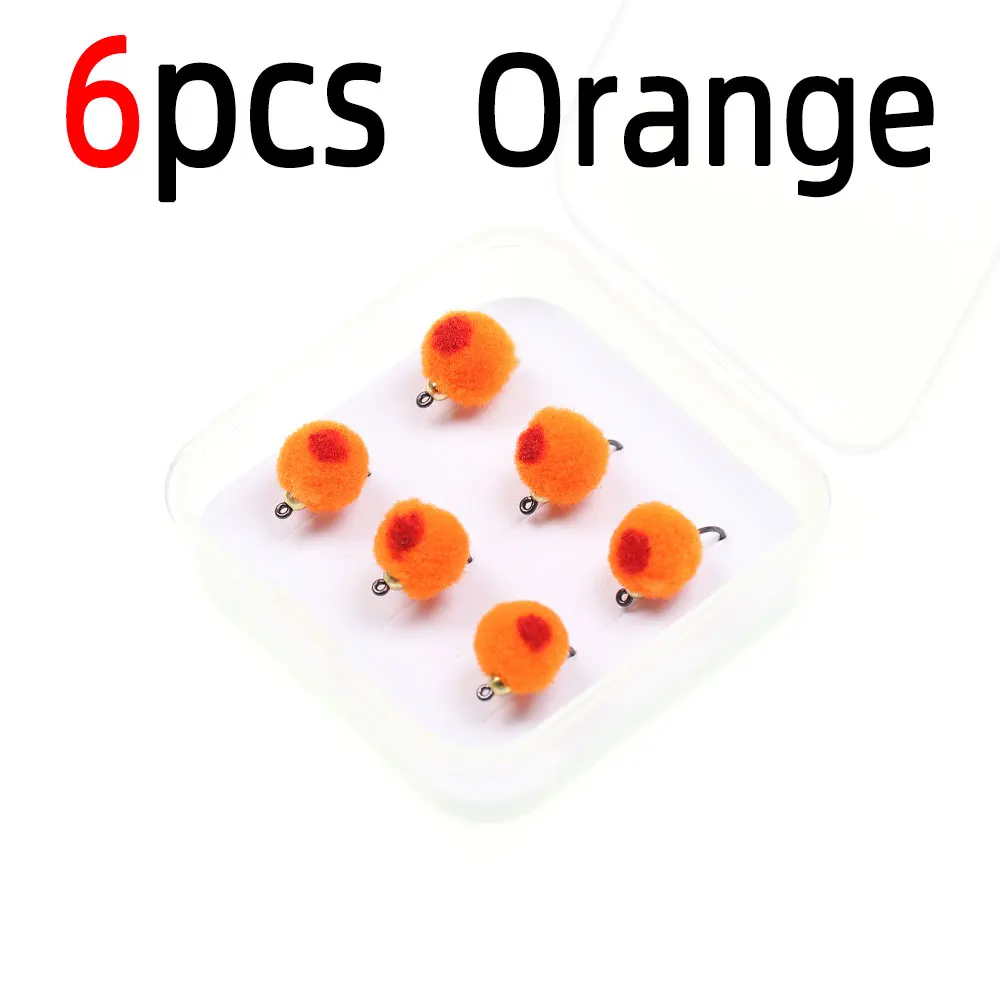 6pcs Orange