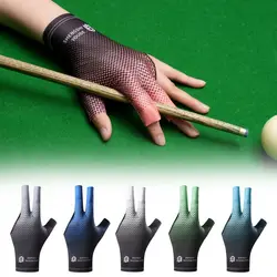 Guante de billar elástico antideslizante, transpirable, para entrenamiento de billar, resistente al desgaste, 1 ud.