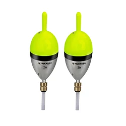 THKFISH Flotadores de Pesca Ponderados Balsa – Boyas de Latón