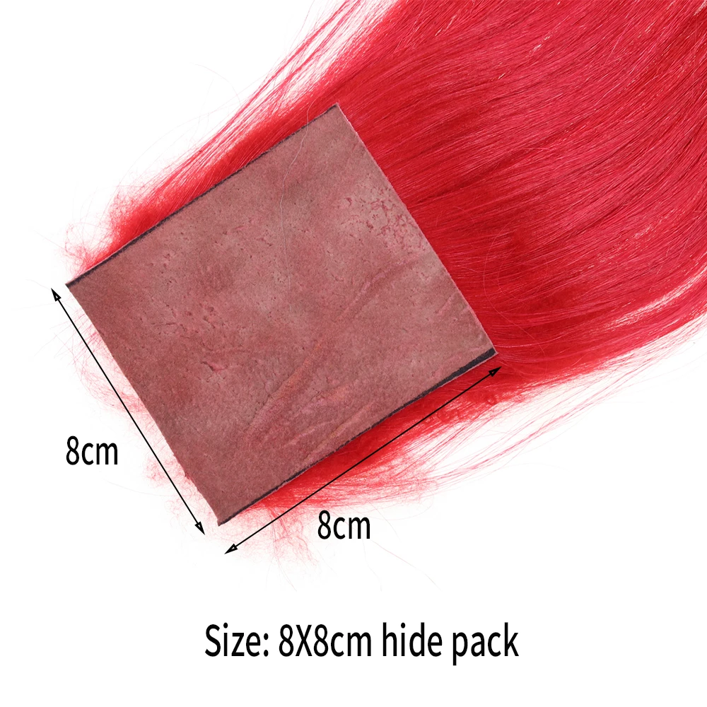 Wifreo-Material Natural de atado de moscas, pelo de cabra de Cachemira para moscas Streamer, Señuelos de Pesca de agua salada, moscas de sombra y Mosca de tubo de perro - imagen 3