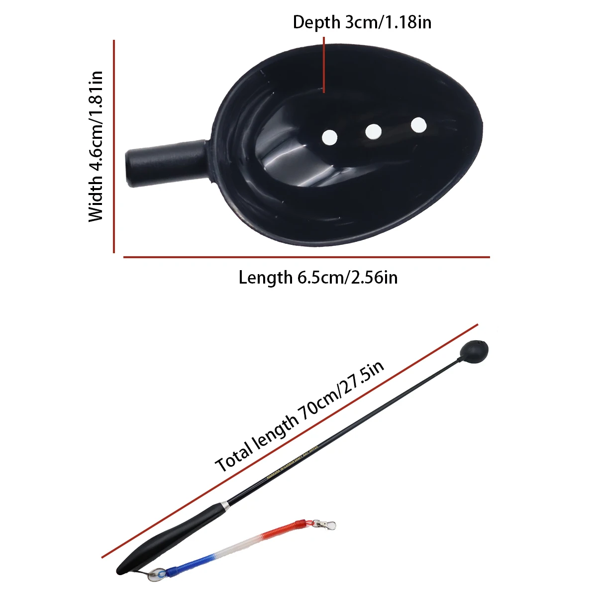 ZYZ-cebo de pesca ultraligero, cuchara anidada de 70CM de largo alcance, varillas de fibra de carbono, cuerpo, aparejos de pesca de roca de mar - imagen 4