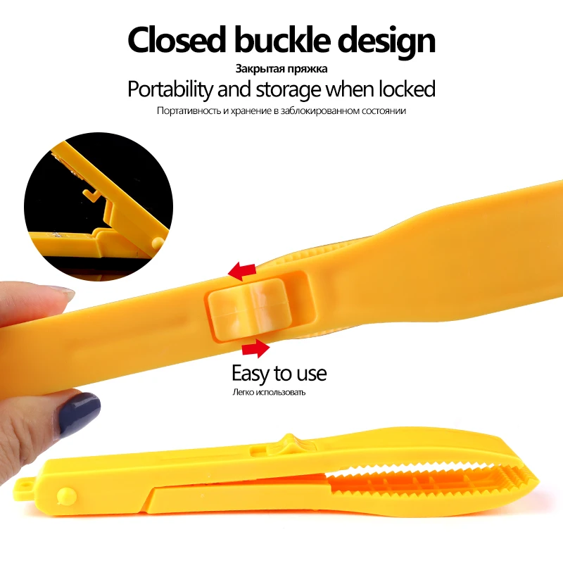 Alicates Catcher anti‑deslizantes – Clip ABS portátil para pescado - imagen 5