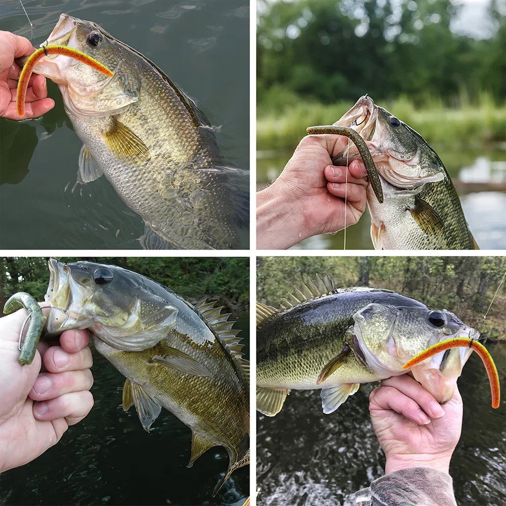 Goture Vinilos Senko – Señuelos blandos para pesca deportiva - imagen 2