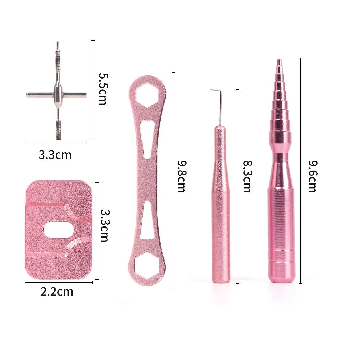 Removedor de pasadores de rodamiento de carrete de pesca, extractor de pasadores de carrete DIY, herramientas de pesca ligeras - imagen 2