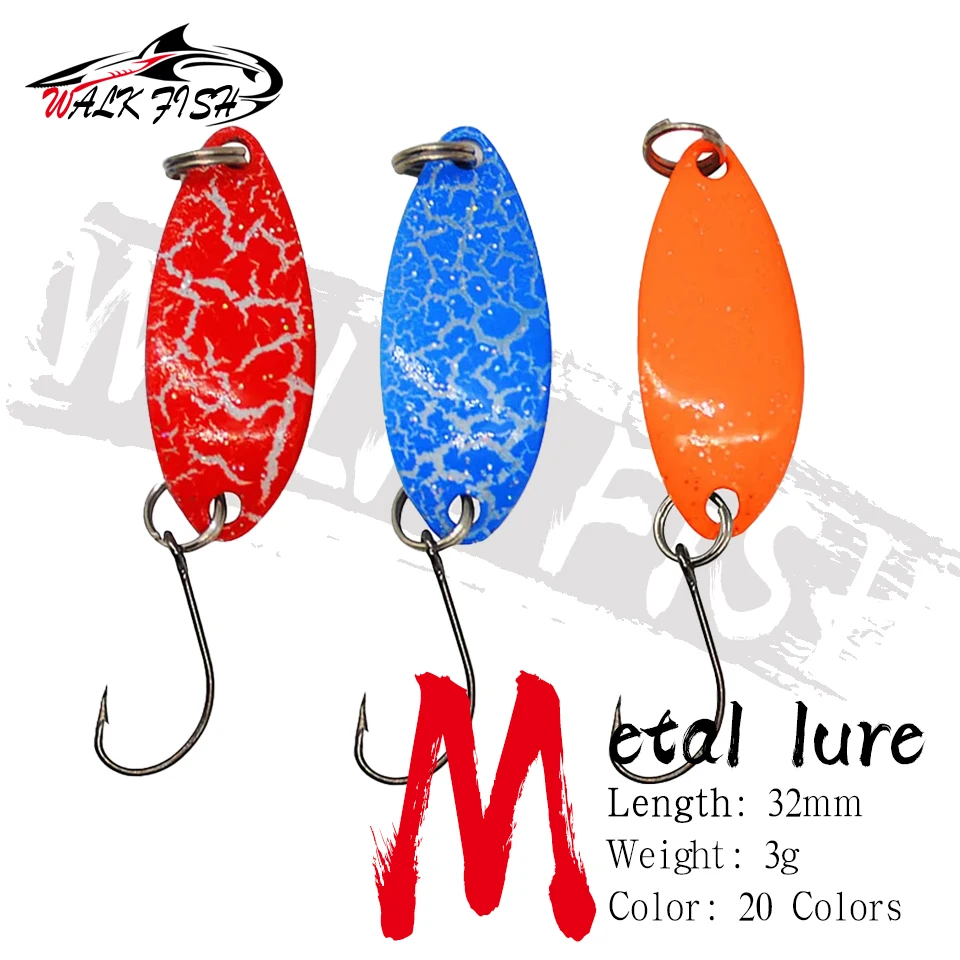 WALK FISH Cuchara de Pesca con Lentejuelas para Trucha - imagen 5