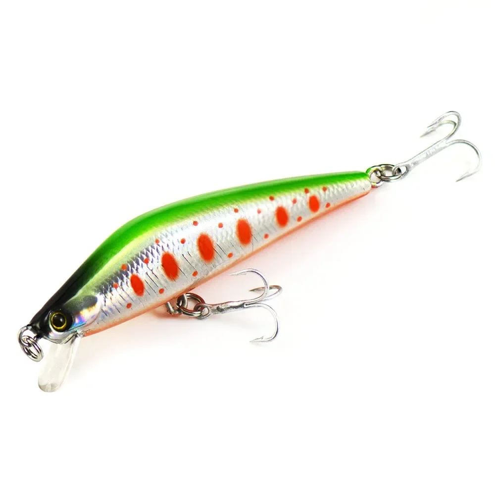 Cebo de pesca de plástico duro Countbass Minnow, cebos Jerk de agua salada vendedores calientes señuelos 75mm 8g - imagen 3