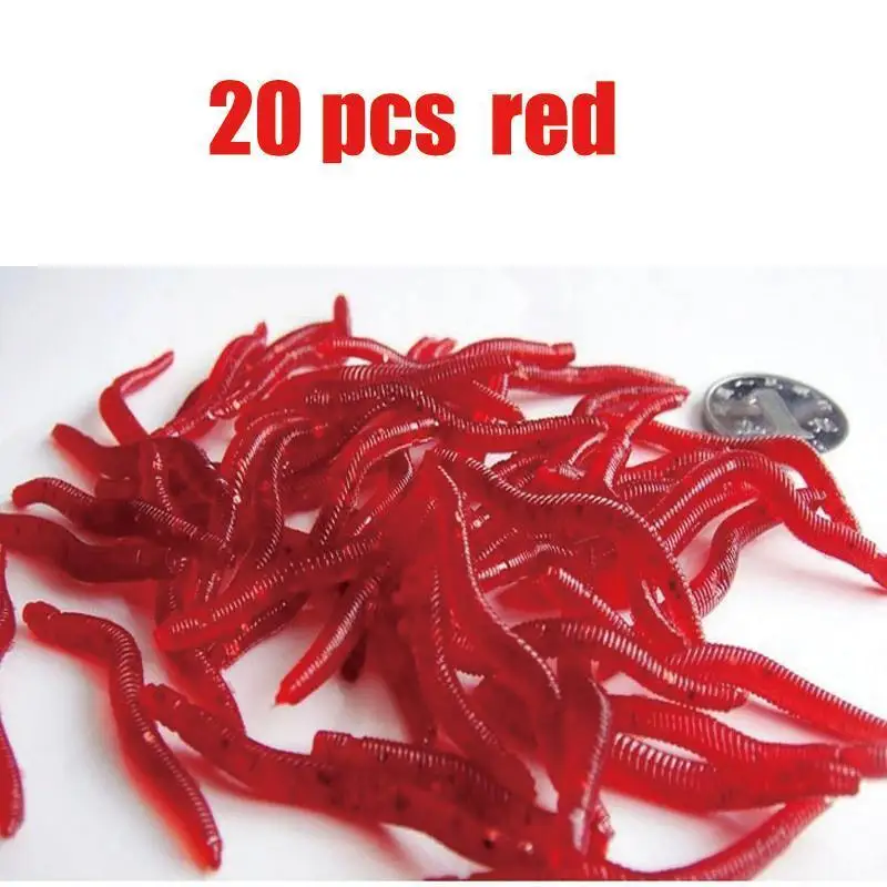 20 pieces red