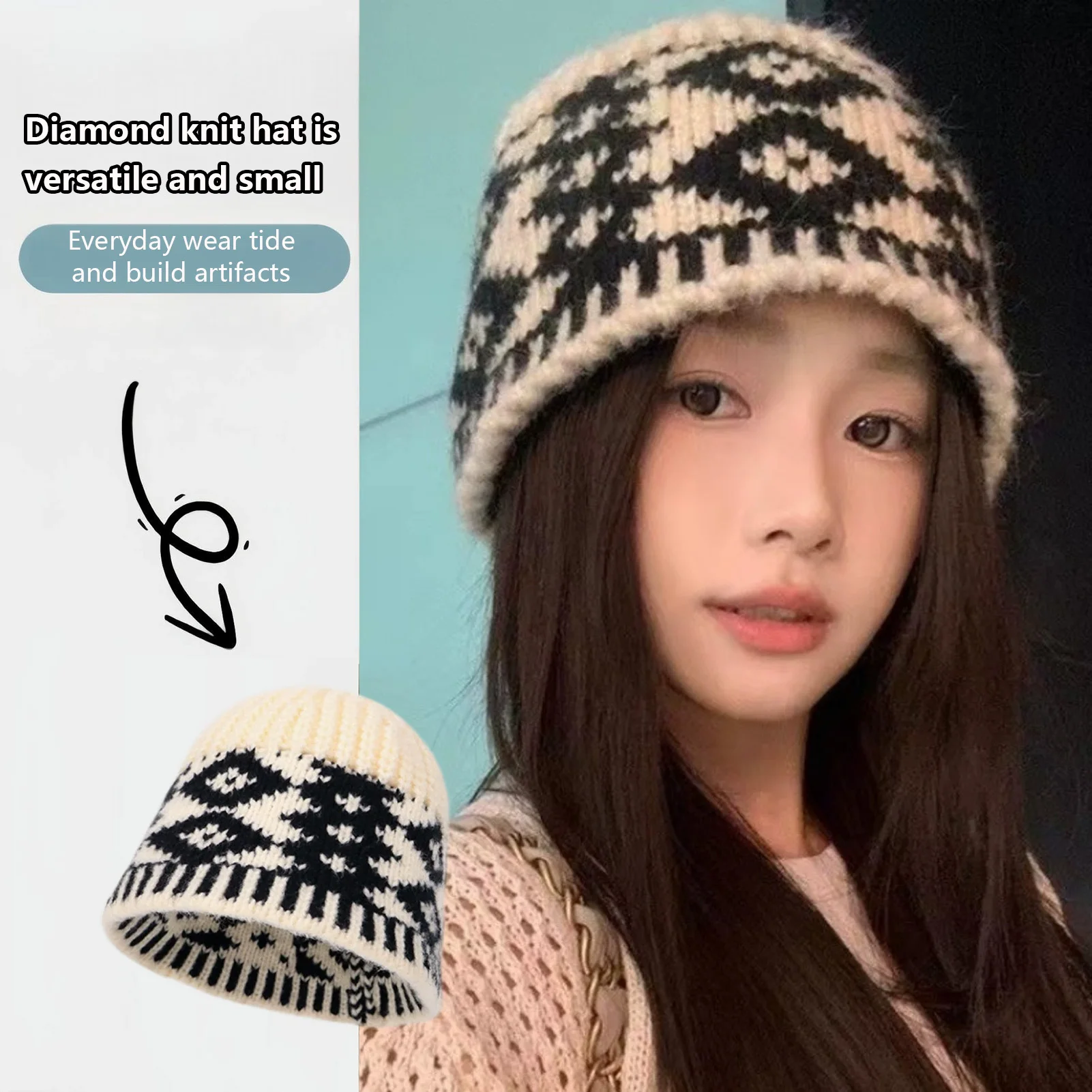 Gorro de pesca ajustable cortavientos térmico para invierno