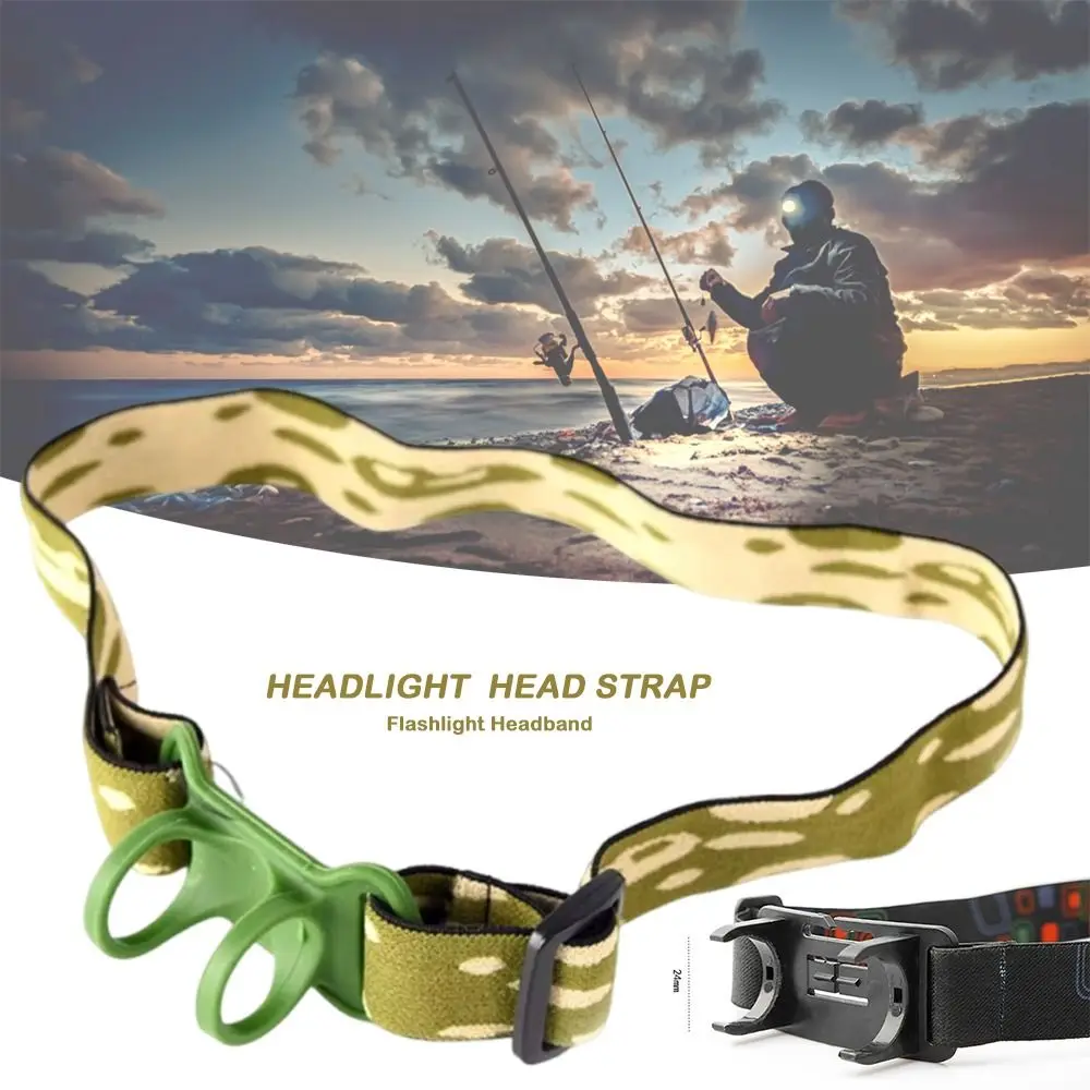 2025 cinturón faro correa para la cabeza 18650 soporte de montaje para la cabeza linterna diadema faro correas para la cabeza antorcha