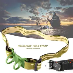 2025 cinturón faro correa para la cabeza 18650 soporte de montaje para la cabeza linterna diadema faro correas para la cabeza antorcha