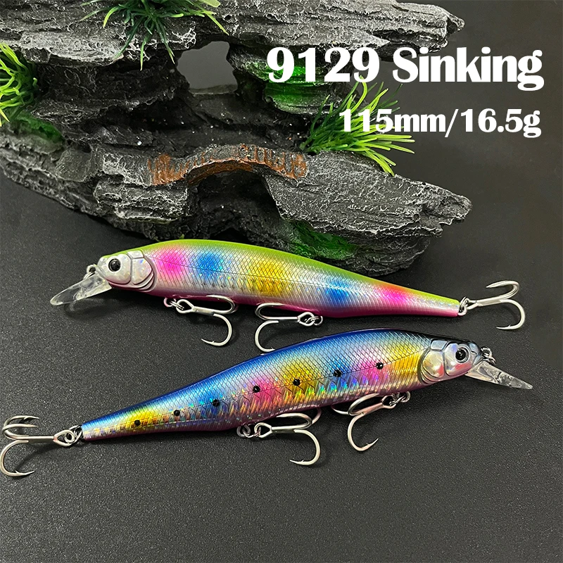 Señuelo Minnow de Lanzamiento Largo para Lubina y Trucha - imagen 3