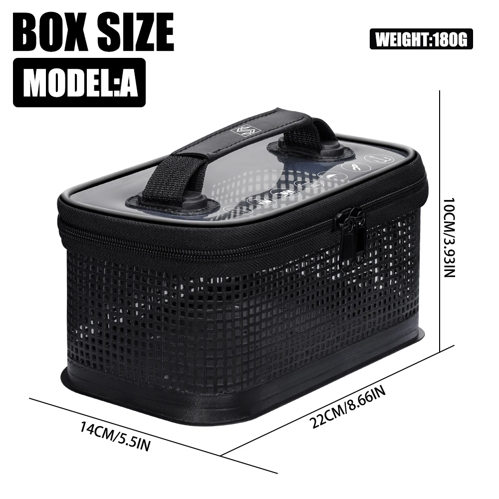 Caja de pesca con plantilla gruesa, bolsa para señuelos de Jigging, cajas de equipo de pesca impermeables, sublínea principal de pesca en el mar, estuche de almacenamiento flotante, bolso - imagen 5