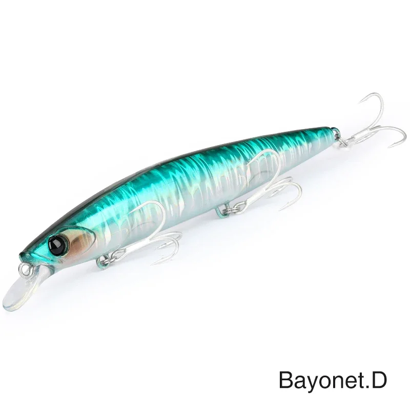 Tsurinoya Bayonet Minnow – Señuelo hundido lanzamiento largo para lubina - imagen 2