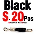 S Black 20PCS