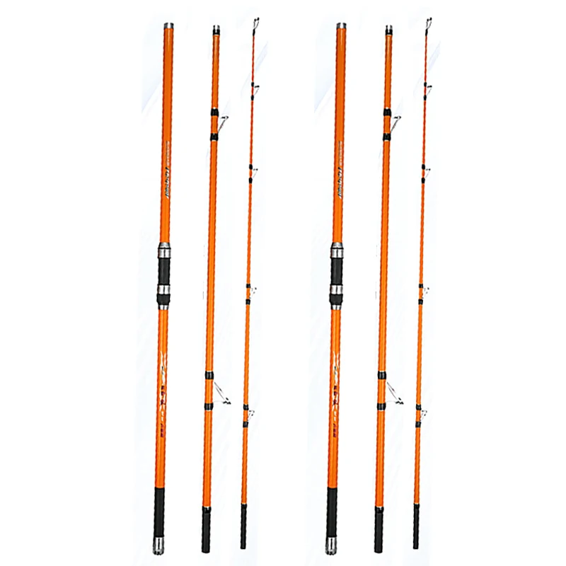Caña surfcasting portátil carbono en tramos para agua salada - imagen 2