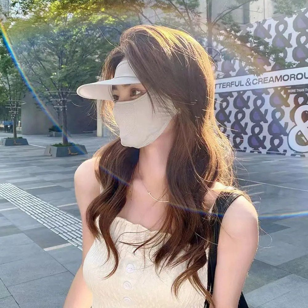 Braga protección solar facial para pesca – Máscara UV 3D transpirable - imagen 5