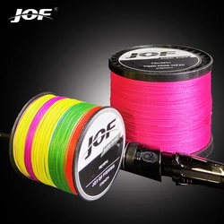 Línea Trenzada JOF 8 Hilos – Multifilamento PE para Lubina y Carpa