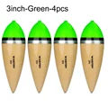 3in Green 4pc