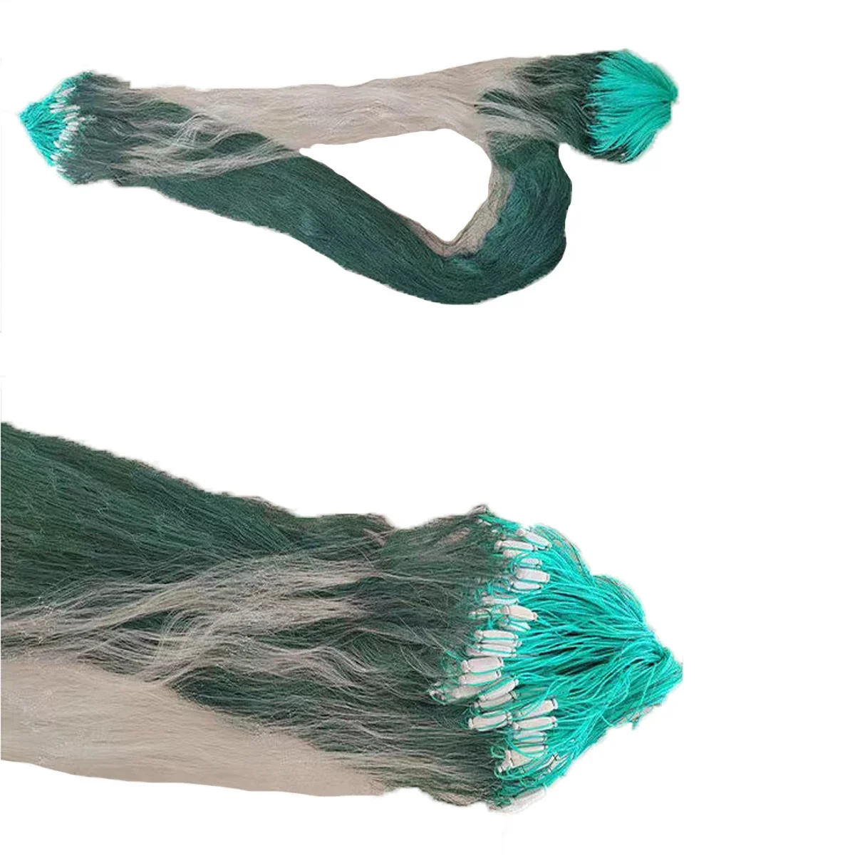 POUI COME DREAM-red de fregadero de pesca de 3 capas, multifilamento de nailon agraciado, tamaño de malla de 50mm-70mm, longitud 45m-95m, líneas de 3 hebras - imagen 2