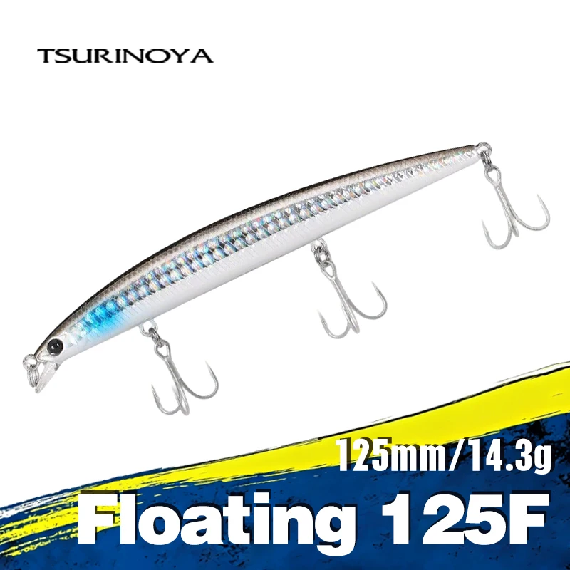 TSURINOYA Señuelo Duro Flotante para Pesca en Mar – Acción Realista - imagen 2