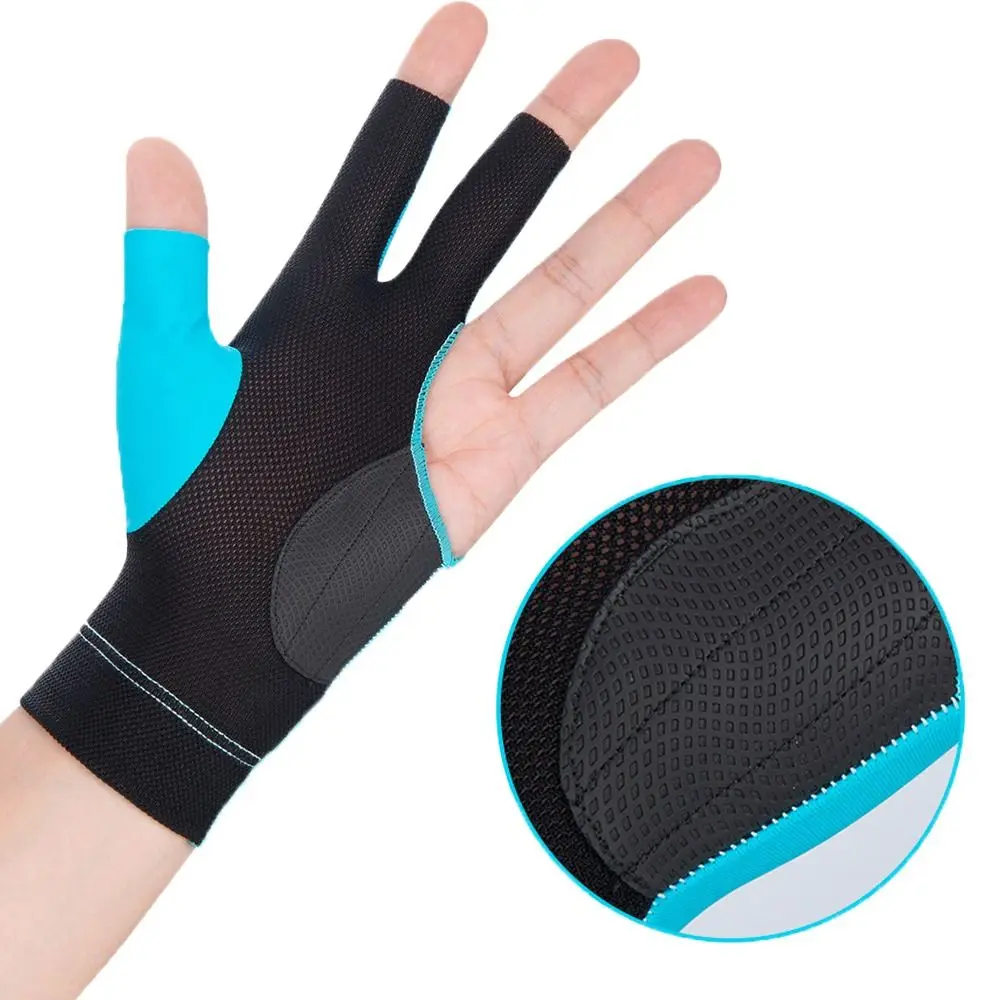 Guantes de billar transpirables de 3 dedos, accesorios de Fitness, 1 unidad - imagen 5