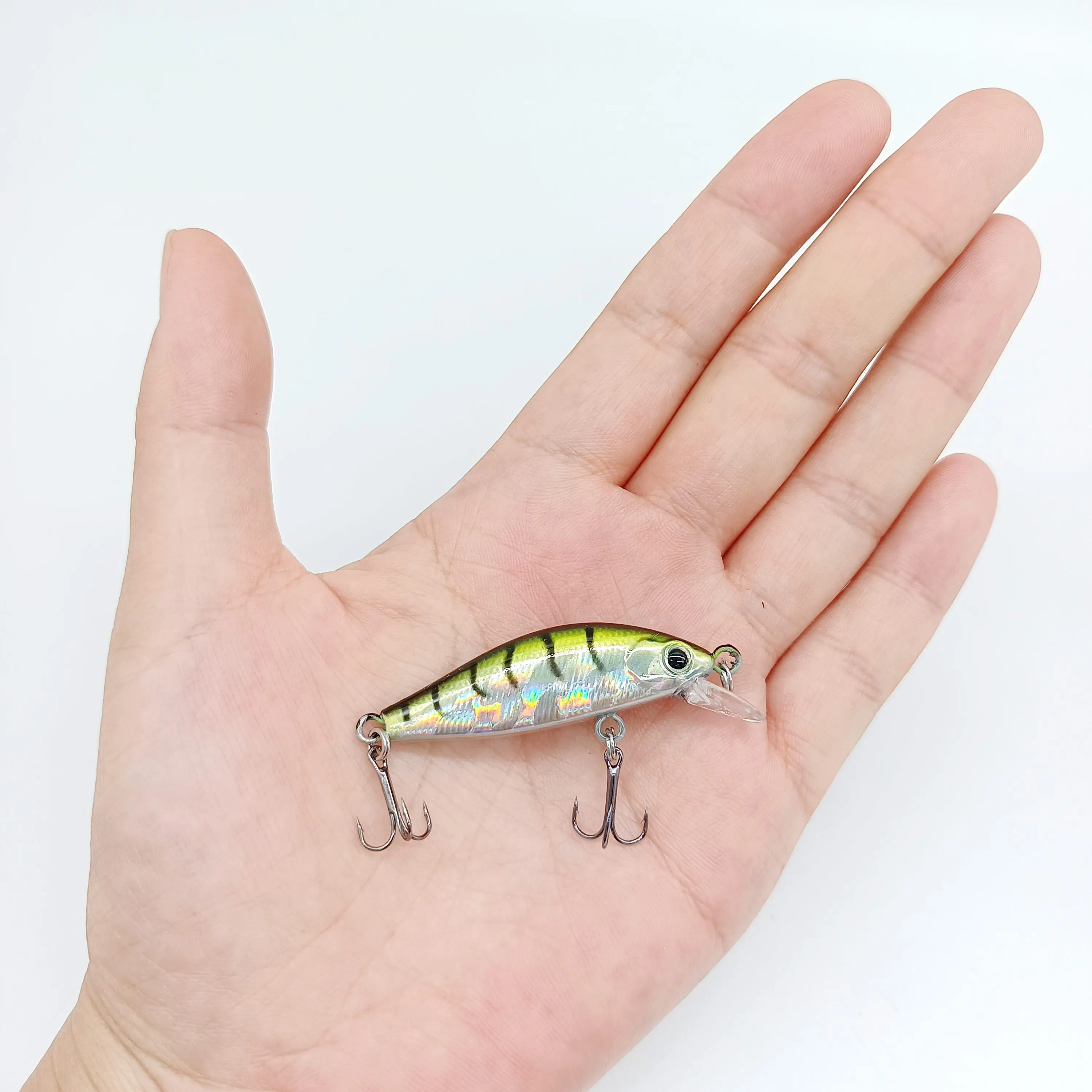 DUODUOYU, 1 Uds., pececillo que se hunde, 45mm, 4,5g, señuelo de pesca, Micro cebo duro Artificial, Wobblers de fundición larga para trucha, lubina, aparejos - imagen 3