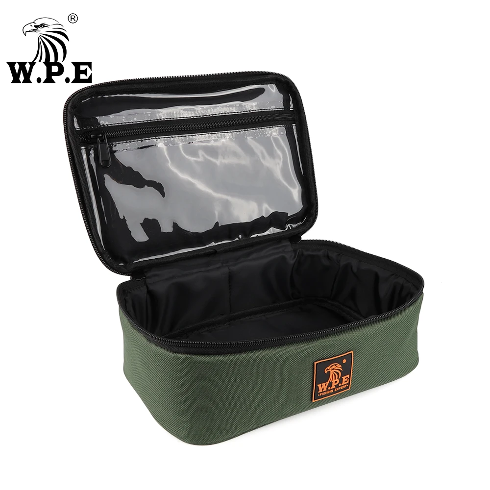 W.P.E 1 Uds bolsa de pesca de carpa multiusos 600D PVC Oxford multifunción carrete de pescado línea señuelo bolsa de herramientas accesorios de aparejos de pesca - imagen 4