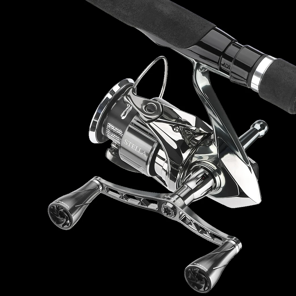 Gomexus mango doble Eging pesca 92mm mango de carrete para Daiwa Exist Certate Fuego balístico Luvias Tatula LT Spinning - imagen 2