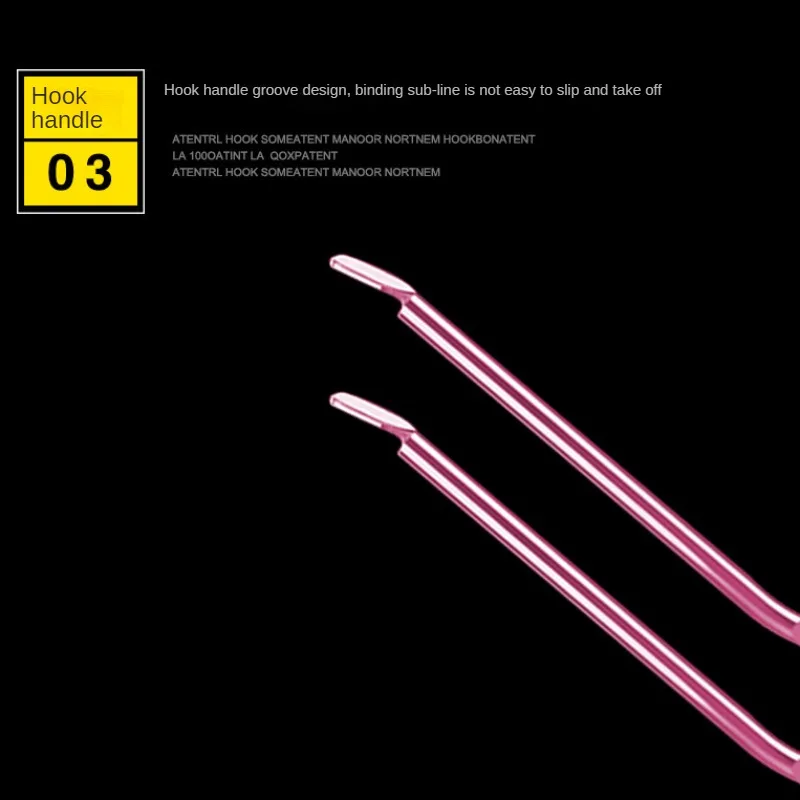 Anzuelos aplanados, Material de aparejos, artículos sin púas, accesorios para pesca en el mar, acero al carbono, 10 paquetes - imagen 4