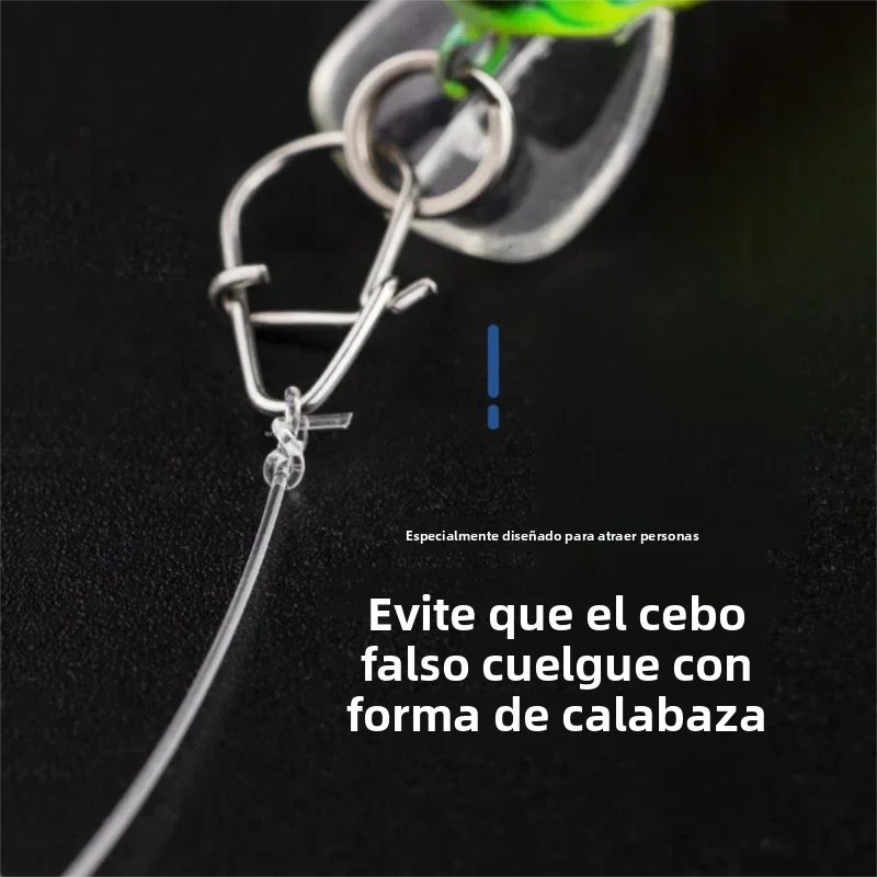 Clips Fastlock acero inoxidable para aparejos de pesca - imagen 3
