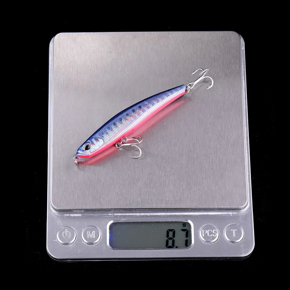 WALK FISH-señuelo de Pesca con lápiz que se hunde, 68mm, 8,7g, Stickbait, aparejos de Pesca, lubina de agua salada, pececillo sin labios, cebo duro Wobbler - imagen 3