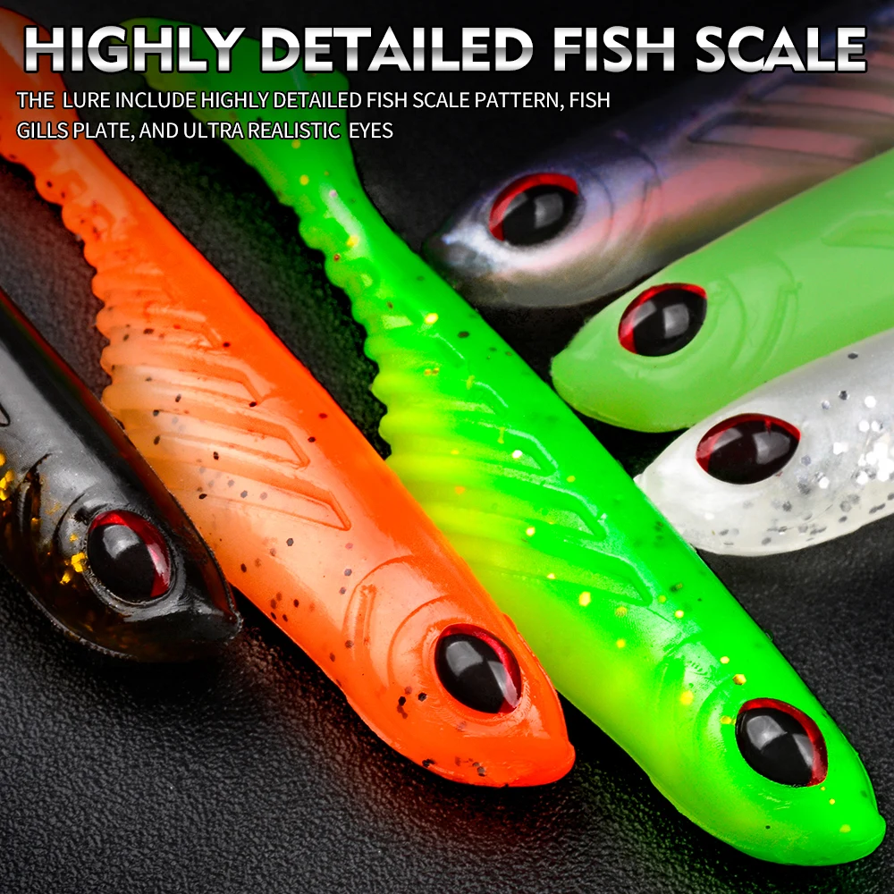 PROBEROS Señuelo Ojo 3D – Cebo Cola T para Barracuda y Lubina - imagen 5