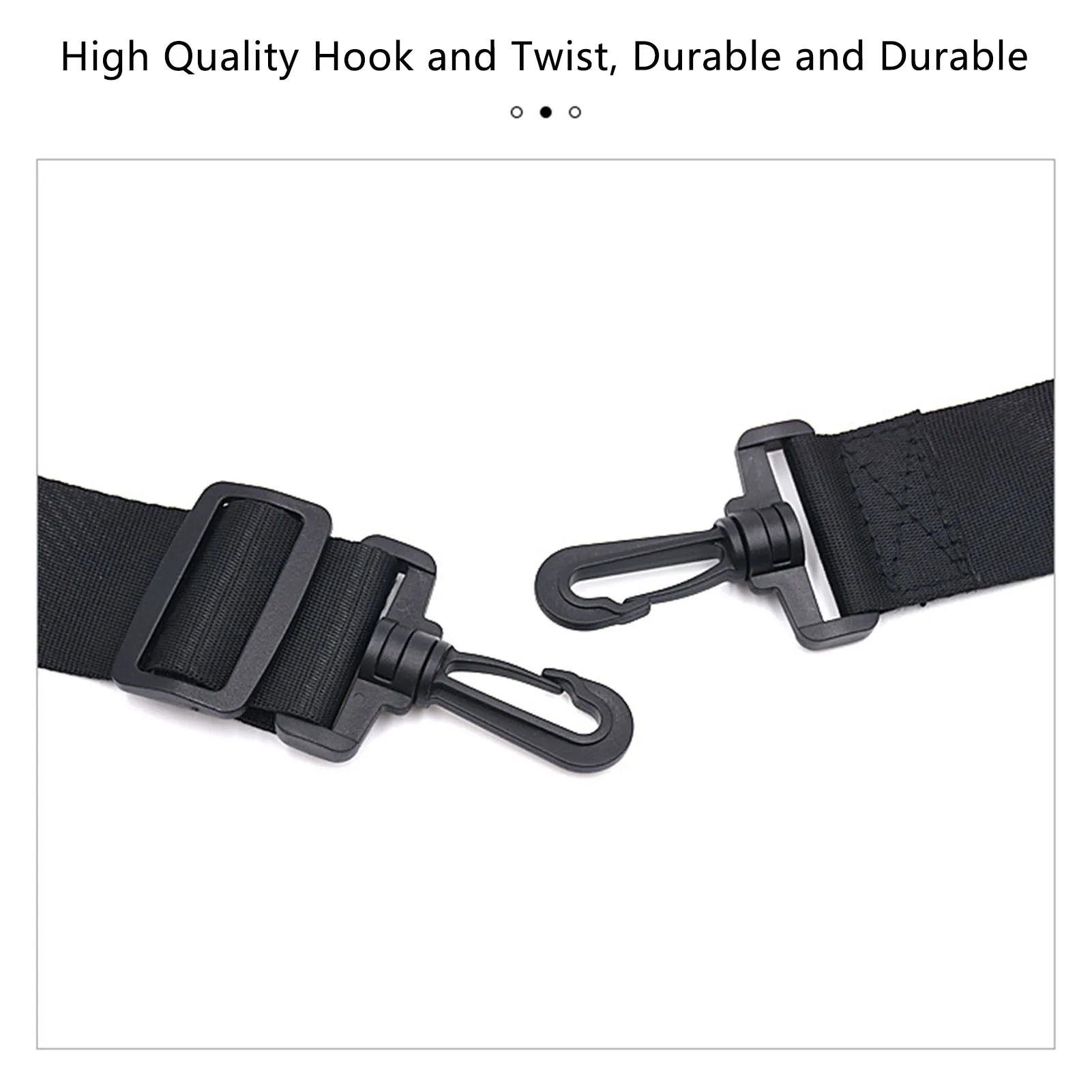 Correa de hombro para caña de pescar duradera, longitud ajustable cómoda, portador de caña de pescar, cañas de transporte y manos libres - imagen 4