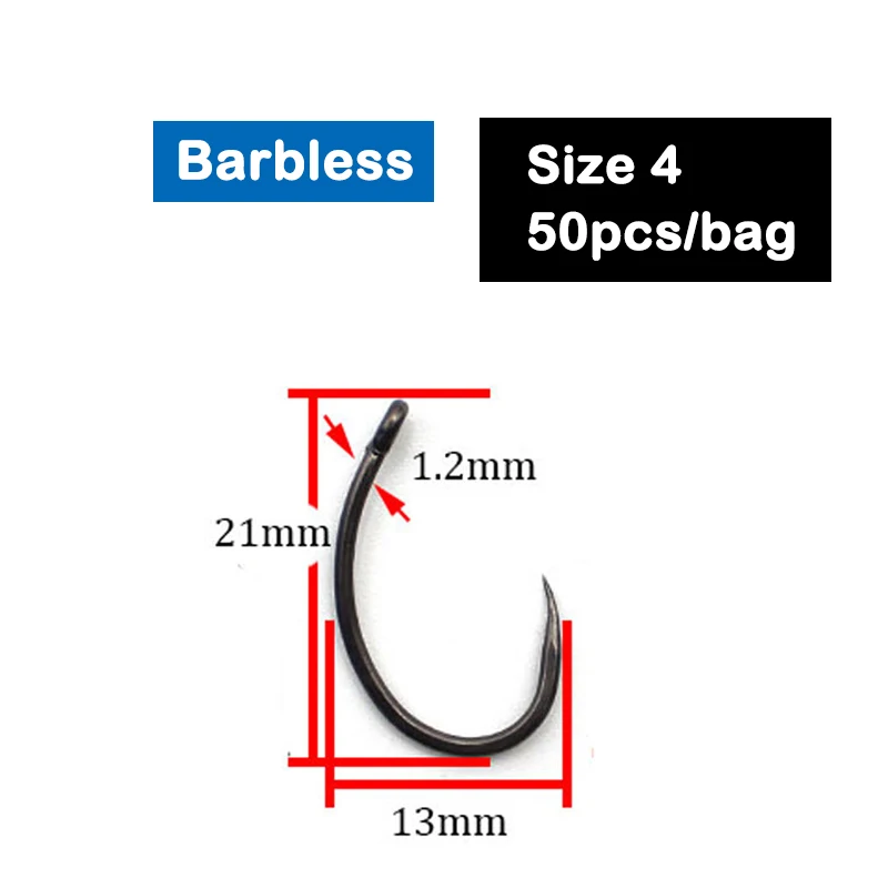 Barbless-Size 4