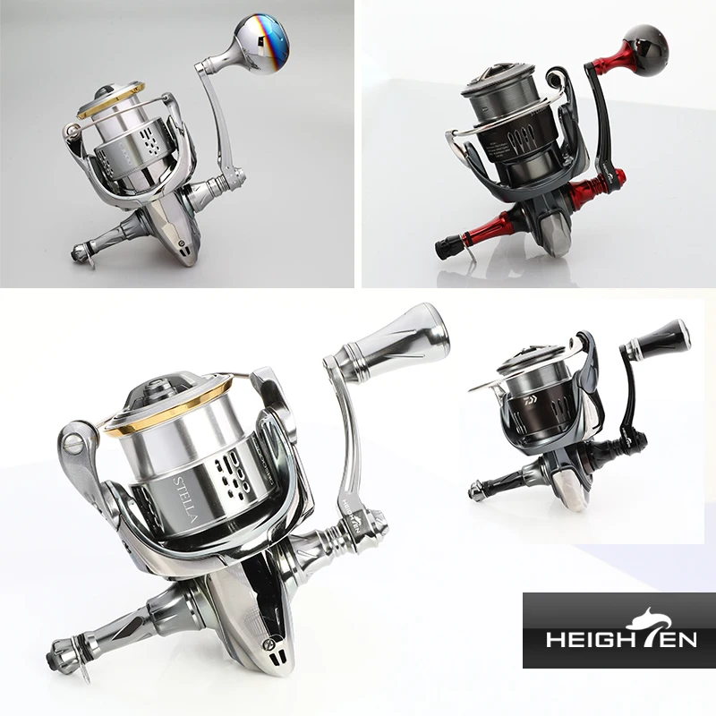 Accesorios de modificación de carrete de pesca de un solo eje HEIGHTEN 45-50mm 55-60mm 65-70mm herramientas de equipo de pesca compatibles con carretes - imagen 5