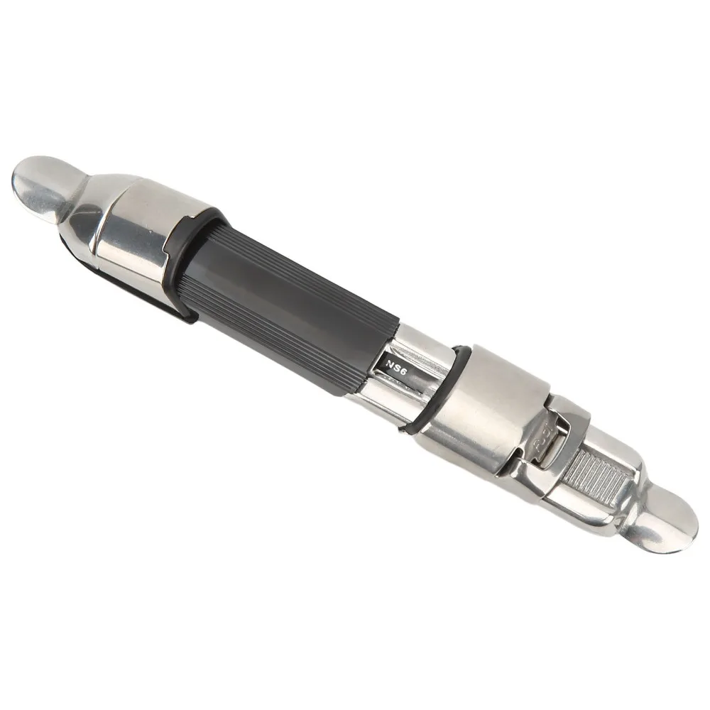 Asiento de rueda de caña de pescar de acero inoxidable, 5 uds., con almohadilla de goma, asiento de carrete de pesca ligero, asiento de caña de pescar - imagen 2