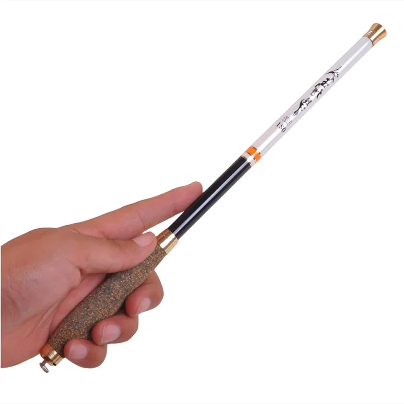 1.5M~3.6M Outdoor Fishing Rod Telescopic Seawater Freshwater Carbon Fiber Cast Creek Rod River Lake Pesca - imagen 2