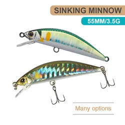 Jerkbait 5,5cm 3,5g – Señuelo para trucha y lubina